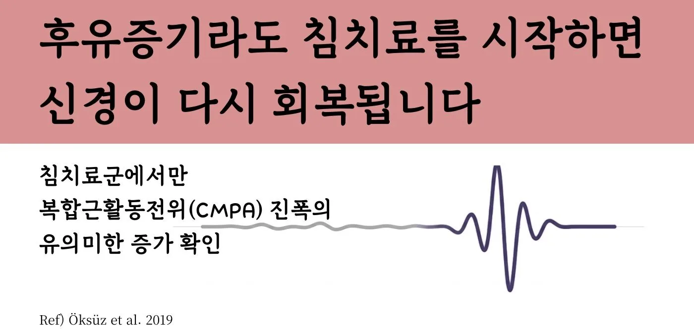 후유증기 뒤늦은 치료의 호전 (참고문헌)