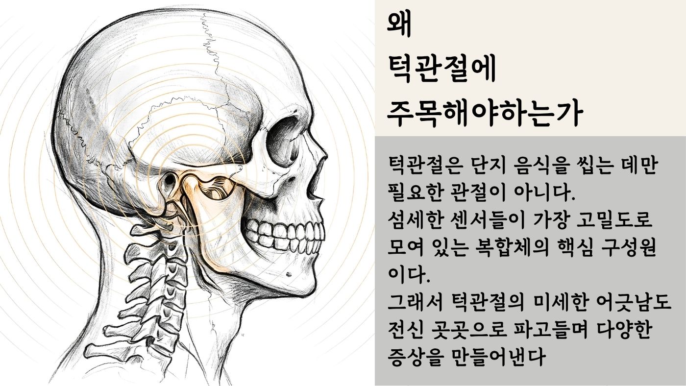 교차점의 자리 — 두개골·경추 접합부와 삼차신경·미주신경