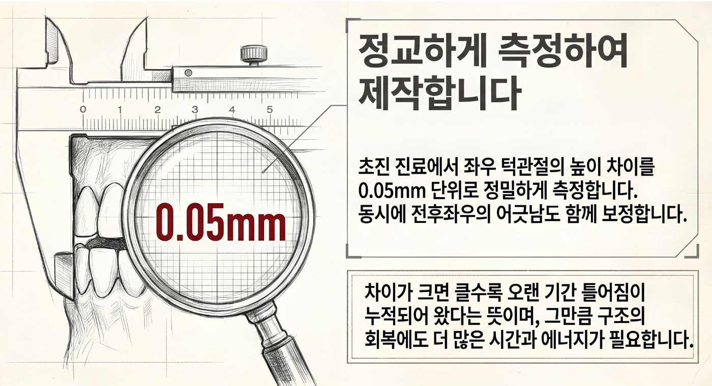 맞춤형 치료 1 — 정교하게 측정하여 제작