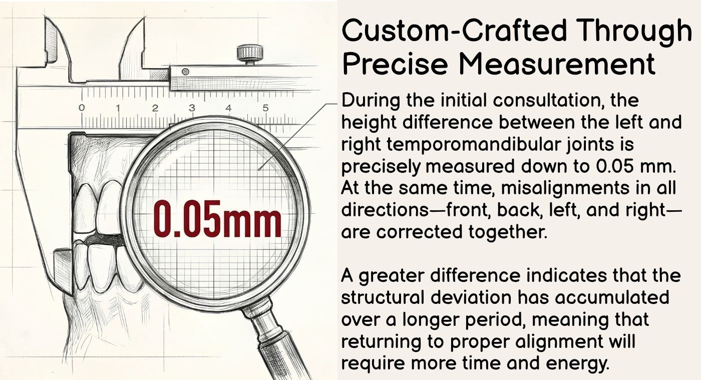 Custom treatment 1 — precise measurement and fabrication