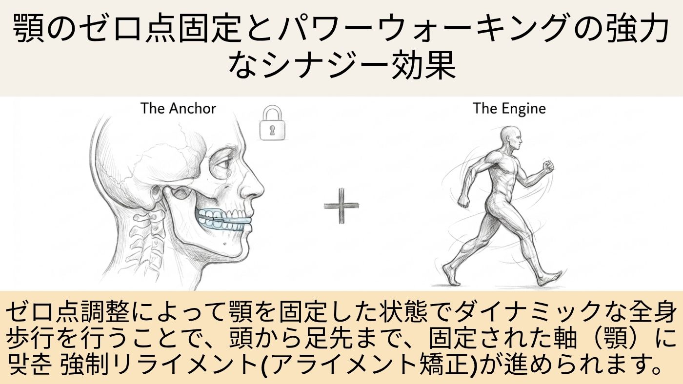 オーダーメイド治療3 — ゼロ点調整とパワーウォーキングによる全身の微細補正
